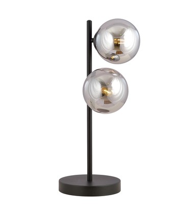 Rossi LN2 Grafitt bordlampe - Ø14 cm, E14, 230V, uten lyskilde Rossi LN2 Grafitt bordlampe - Ø14 cm, E14, 230V, uten lyskilde