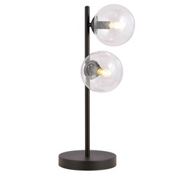 Bordlampe Rossi LN2 Transparent bordlampe - Ø14 cm, E14, 230V, uten lyskilde