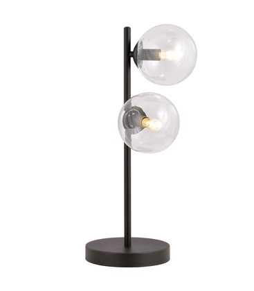 Rossi LN2 Transparent bordlampe - Ø14 cm, E14, 230V, uten lyskilde Rossi LN2 Transparent bordlampe - Ø14 cm, E14, 230V, uten lyskilde