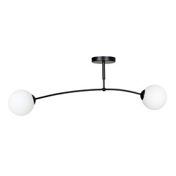 Taklamper Pregos 2 Sort taklampe - Ø15 cm, E14, 230V, uten lyskilde
