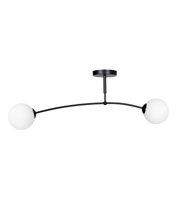 Pregos 2 Sort taklampe - Ø15 cm, E14, 230V, uten lyskilde Pregos 2 Sort taklampe - Ø15 cm, E14, 230V, uten lyskilde