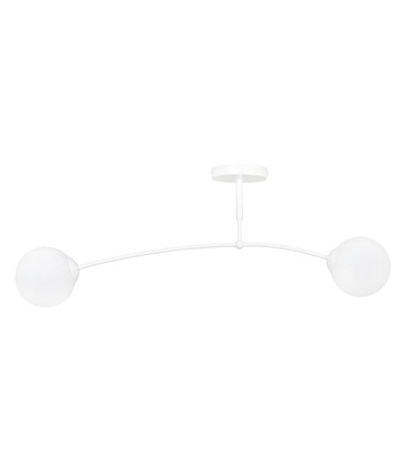 Pregos 2 Hvit taklampe - Ø15 cm, E14, 230V, uten lyspære Pregos 2 Hvit taklampe - Ø15 cm, E14, 230V, uten lyspære