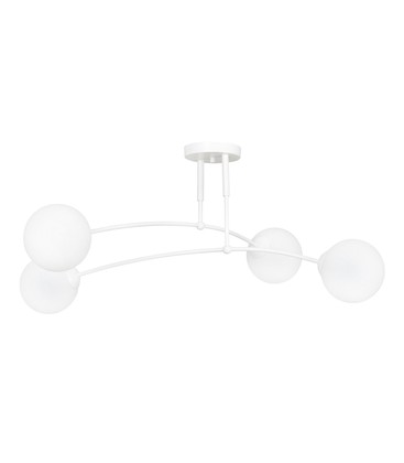 Pregos 4 Hvit taklampe - Ø15 cm, E14, 230V, uten lyskilde Pregos 4 Hvit taklampe - Ø15 cm, E14, 230V, uten lyskilde