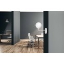 Pregos K1 Hvit vegglampe - Ø15 cm, E14, 230V, uten lyskilde