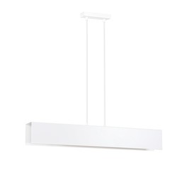 LED pendel Gentor 3 Hvit pendellampe - E27, 230V, uten lyskilde