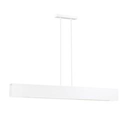 LED pendel Gentor 4 Hvit pendellampe - E27, 230V, uten lyskilde