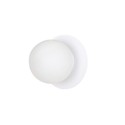 Minerva K1 Hvit vegglampe - Ø15 cm, E14, 230V, uten lyskilde