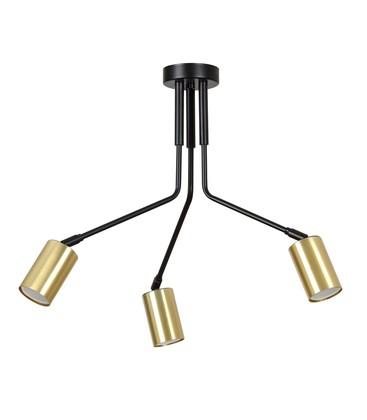 Verno 3 Sort taklampe - GU10, 230V, uten lyskilde Verno 3 Sort taklampe - GU10, 230V, uten lyskilde