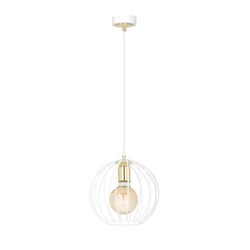 LED pendel Albio 1 Hvit pendellampe - E27, 230V, uten lyskilde