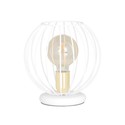 Albio LN1 Hvit bordlampe - E27, 230V, uten lyskilde