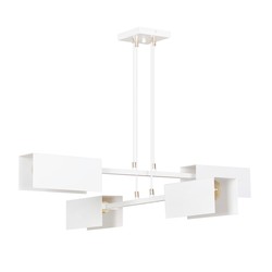 LED pendel Tolos 4 Hvit pendellampe - E27, 230V, uten lyskilde