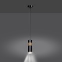 Akari 1 Sort pendellampe - GU10, 230V, uten lyskilde
