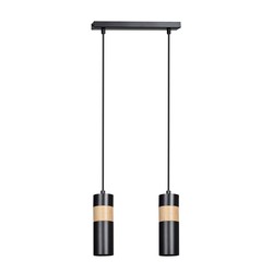 LED pendel Akari 2 Sort pendellampe - GU10, 230V, uten lyskilde