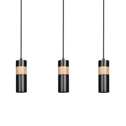 LED pendel Akari 3 Svart pendellampe - GU10, 230V, uten lyskilde