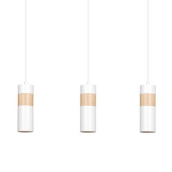 LED pendel Akari 3 Hvit pendellampe - GU10, 230V, uten lyskilde