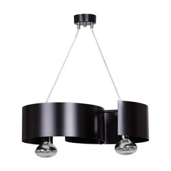 LED pendel Vixon 2 Sort pendellampe - E27, 230V, uten lyskilde