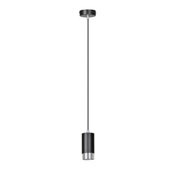  Fumiko 1 Sort/Krom pendellampe - GU10, 230V, uten lyskilde