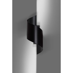  Spiner Sort vegglampe - G9, 230V, uten lyskilde.