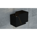 Frost Sort vegglampe - G9, 230V, uten lyskilde