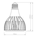 LEDlife 30W LED vekstlampe - E27, RA97, full spectrum