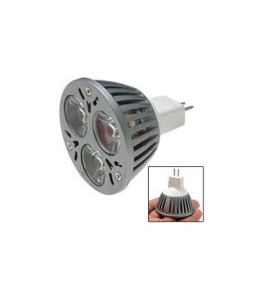 LEDlife TRI3 LED spotpære - 3W, dimbar, 12V, MR16 / GU5.3