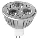 LEDlife TRI3 LED spotpære - 3W, dimbar, 12V, MR16 / GU5.3