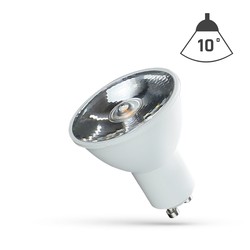 GU10 LED 6W LED spot, 10° - 230V, GU10