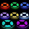 V-Tac 7W/m RGB sprutsikker LED strip - 5m, 60 LED per meter