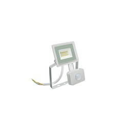 Spectrum LED NOCTIS LUX 3 Lyskaster 10W 230V IP44 114x150x53mm HVIT med PIR-sensor