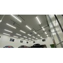 V-Tac vanntett 36W komplett LED armatur - 120 cm, 120lm/W, gjennomgangskobling, IP65, 230V