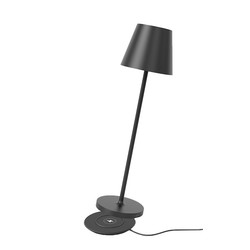 Designlamper Calida Oppladbar bordlampe - utendørs, 2700K, RA97, dimbar, svart