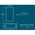 LEDlife rWave RGB+CCT fjernbetjening - 1 zone, batteri, inkl. holder