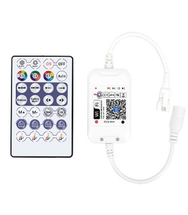 RGBIC WiFi kontroller med fjernkontroll - Wifi/Bluetooth