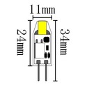 LEDlife SILI1.1 G4 LED pære - 1,1W, 12V AC/DC, G4