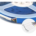 16W/m RGB+CCT COB-LED strip - 5m, IP20, RA90, 24V, COB LED