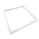 Innbyggingsramme II for 60x60 LED panel - Passende for trebetong og gips, hvit kant