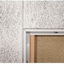 Innbyggingsramme II for 120x60 LED panel - Ny model, passende for trebetong og gips, hvit kant