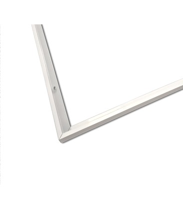 Innbyggingsramme II for 120x60 LED panel - Ny model, passende for trebetong og gips, hvit kant Innbyggingsramme II for 120x60 LED panel - Ny model, passende for trebetong og gips, hvit kant