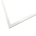 Innbyggingsramme II for 120x60 LED panel - Ny model, passende for trebetong og gips, hvit kant