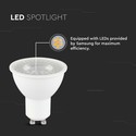 V-Tac 7,5W LED spot - Samsung LED chip, 230V, GU10