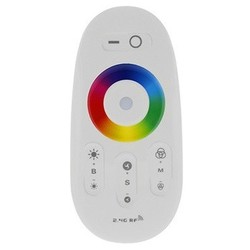 RGB LED strip tilbehør 12V/24V Fjernkontroll til RGB controller - Uten controller, 12V / 24V, RF trådløs