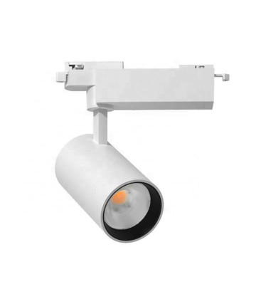 LEDlife 28W hvit skinnespot - 175 lm/W, RA 90, 38 grader, 1-faset