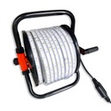 Arbeidslys 50m LED strip på trommel - 230V, IP67, 120 LED/m, 9W/m, 1320 lm/m