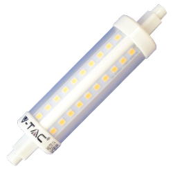 R7S LED V-Tac R7S LED pære - 118mm, 7W, 230V, R7S