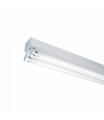 V-Tac åpen T8 LED armatur - Til 2x 60 cm LED rør, IP20 innendørs