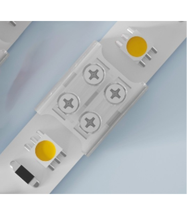 LED stripe samler - 10mm, enkeltfarget, IP20, 5V-24V LED stripe samler - 10mm, enkeltfarget, IP20, 5V-24V