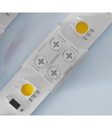 LED stripe skruesamler - 8mm, enkeltfarget, IP20, 5V-24V