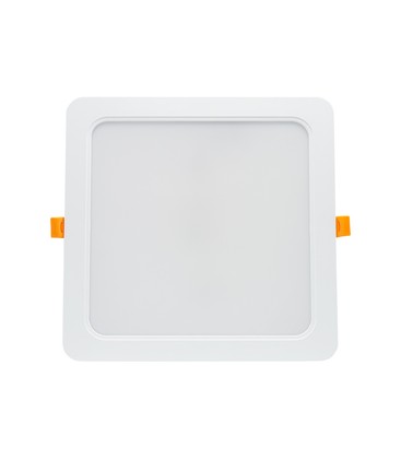 Spectrum 24W LED panel downlight - Hull: 19,5 x 19,5 cm, Mål: 22 x 22 cm, 230V, IP54 utendørs