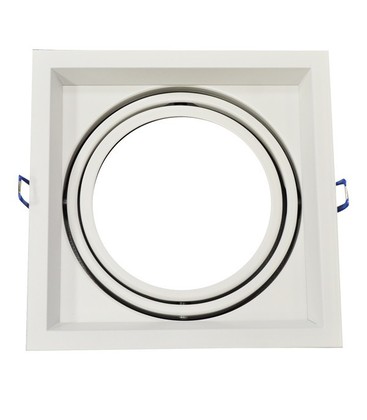 V-Tac downlight - Hvit, 17,4 x 17,4 cm, G53 AR111 V-Tac downlight - Hvit, 17,4 x 17,4 cm, G53 AR111