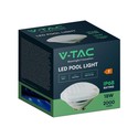V-Tac vanntett LED bassenglys - 18W, glass, IP68, 12V, PAR56